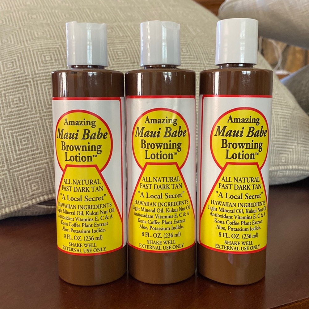 Maui babe tanning lotion